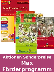 Max Förderprogramm - Aktionen und Sparpreise