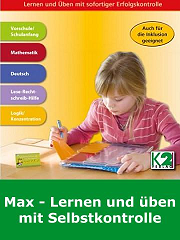 Max - Lernen und üben mit Selbstkontrolle