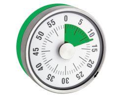 TimeTEX Zeitdauer Uhr grün Tischgrösse 78 mm ø