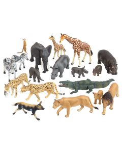 Afrikanische Tiere für Sprachspiele