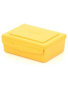 Aufbewahrungsbox gelb 7x19x15 cm