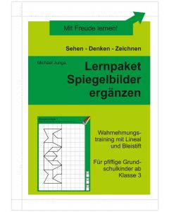 Lernpaket Spiegelbilder ergänzen PDF