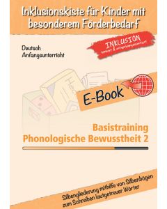 Phonologische Bewusstheit 2 Basistraining E-Book