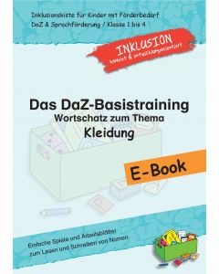 DaZ-Basistraining E-Book Wortschatz Kleidung