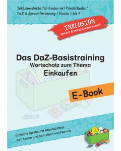 DaZ-Basistraining E-Book Wortschatz Einkaufen 