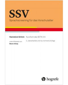 SSV 25 Protokollbogen 4;0-5;11