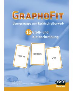 GraphoFit-Übungsmappe 16, Groß- und Kleinschreibung
