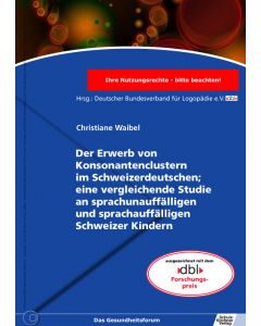 Konsonantencluster im Schweizerdeutschen eBook 
