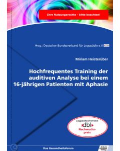 Hochfrequentes Training auditiver Analyse eBook