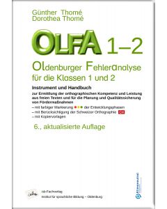 Fehleranalyse Orthographie Klassen 1-2 OLFA 